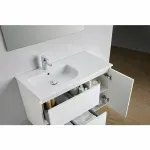 Casa si Gradina - Sanitare - Lavoar baie si accesorii - Lavoare si piedestale - Lavoar pe mobilier Gala MID 91 cm - Infinity.ro