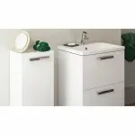 Casa si Gradina - Sanitare - Lavoar baie si accesorii - Lavoare si piedestale - Lavoar pe mobilier Cersanit Como 60x45 cm - Infinity.ro