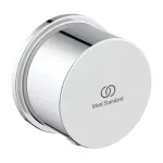 Casa si Gradina - Sanitare - Lavoar baie si accesorii - Baterii sanitare - Cot conector de dus FixFit Ideal Standard crom lucios IdealRain Round - Infinity.ro