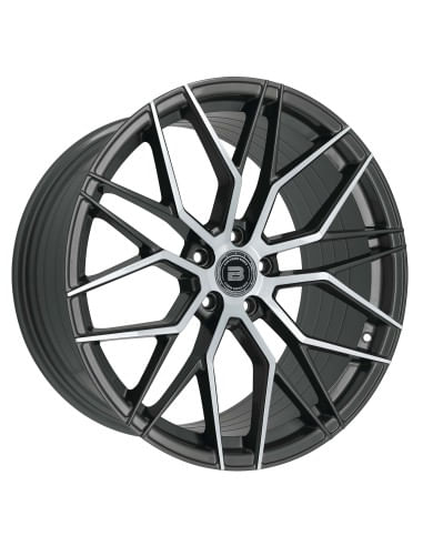 Set 4 jante din aliaj BUTZI FURA Shiny Gun Metal 20x8,5, 5x112, ET45, 73,1