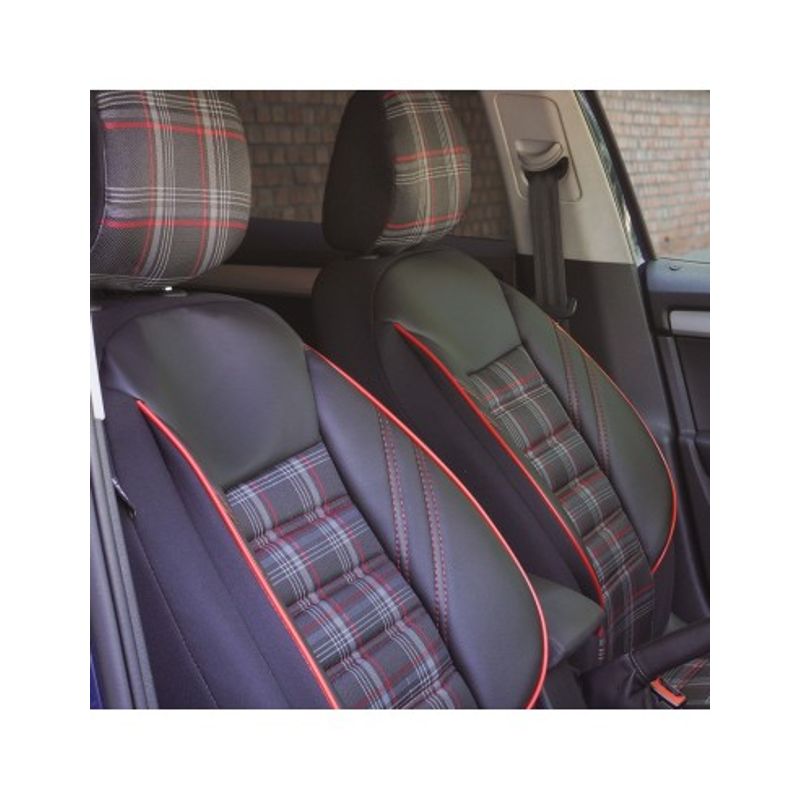 Auto si Moto - Intretinere auto - Huse auto - Set Huse Scaun Sport Negru-Rosu , Universale, Umbrella - Infinity.ro