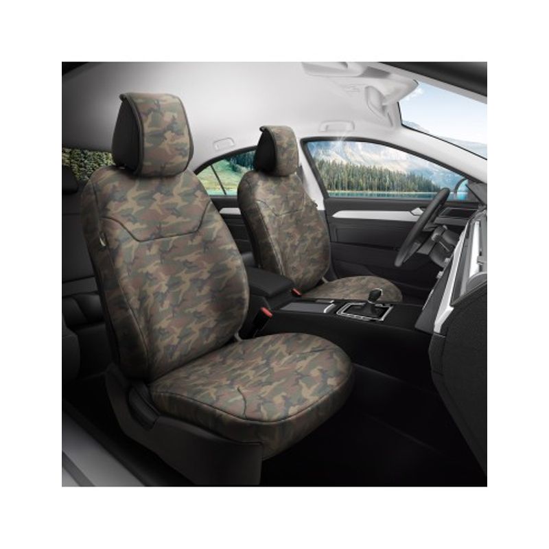 Auto si Moto - Intretinere auto - Huse auto - Set 2 Buc Huse Scaun Fata Safari Mont Blanc Umbrella - Infinity.ro