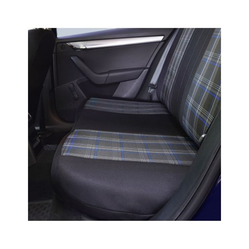 Auto si Moto - Intretinere auto - Huse auto - Set Huse Scaun Sport Negru Albastru, Universale, Umbrella - Infinity.ro