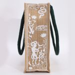 Fashion, accesorii si bijuterii - Femei - Accesorii femei - Genti si rucsacuri femei - Geanta din Iuta Hop Hare "I'm Rare", India, 38 x 27 x 11 cm - Infinity.ro