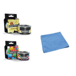 Auto si Moto - Intretinere auto - Odorizante auto - Mix 2 odorizante Mariner Conserva - Vanilla - Bubble Gum si Laveta Microfibra - Infinity.ro
