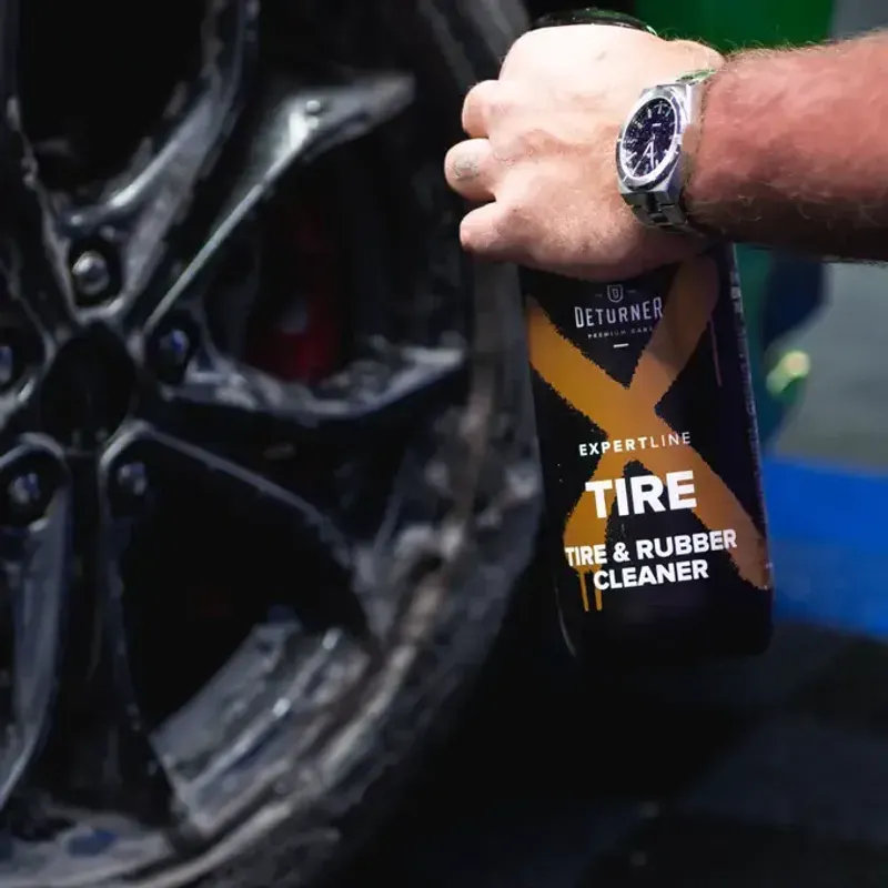 Auto si Moto - Intretinere auto - Produse curatare auto - Deturner XpertLine Tire and Rubber Cleaner - Curatare Profunda Anvelope si Cauciuc 500ml - Infinity.ro