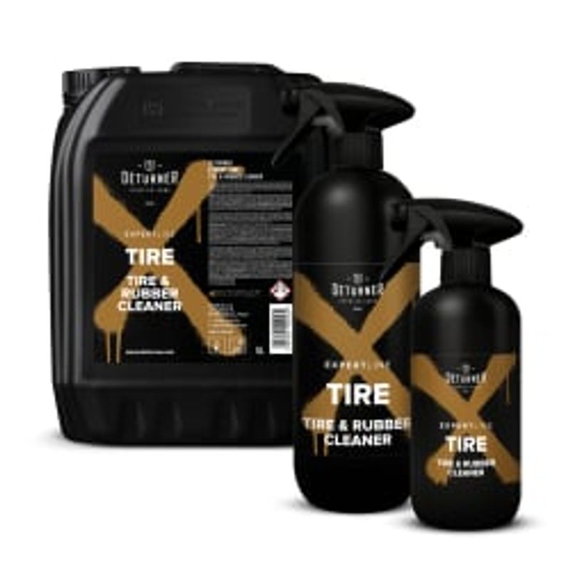 Auto si Moto - Intretinere auto - Produse curatare auto - Deturner XpertLine Tire and Rubber Cleaner - Curatare Profunda Anvelope si Cauciuc 500ml - Infinity.ro