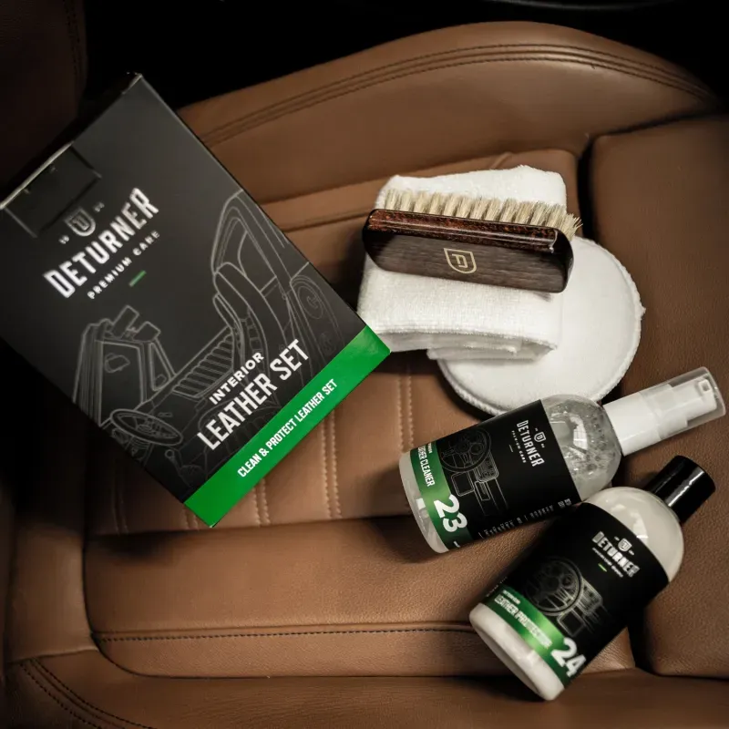 Auto si Moto - Intretinere auto - Produse curatare auto - Deturner Leather Cleaner – Curatare Sigura pentru Tapiterie din Piele cu Spuma Controlata si Finisaj Mat 250ml - Infinity.ro