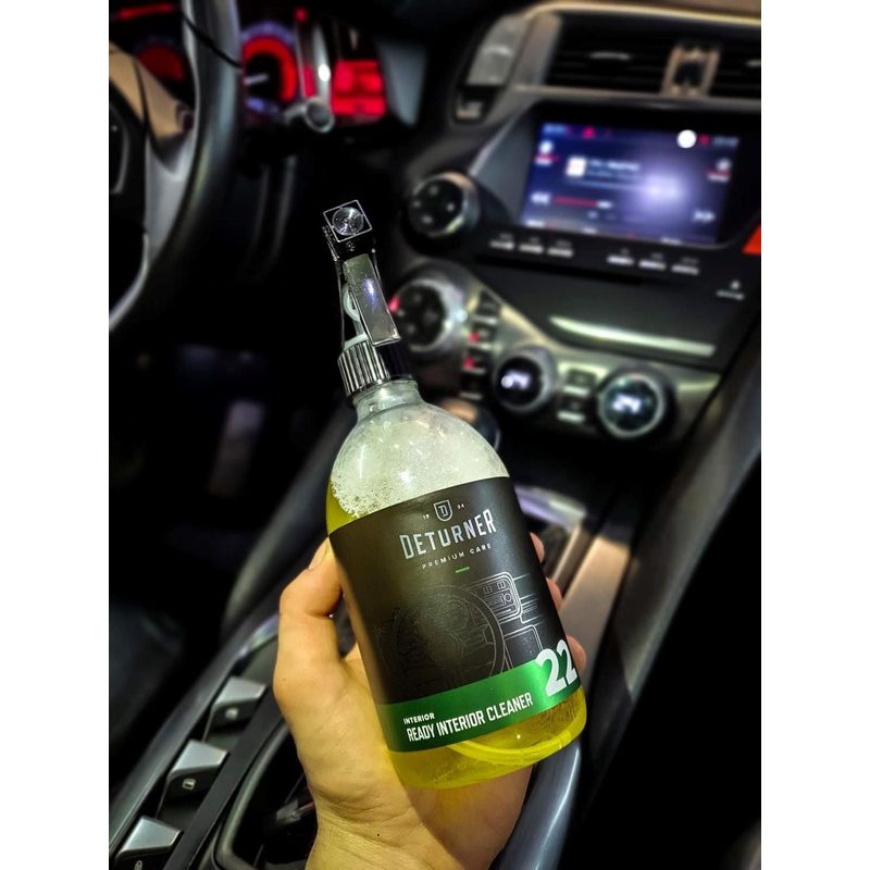 Auto si Moto - Intretinere auto - Produse curatare auto - Deturner Ready Interior Cleaner – Solutie Curatare Interior cu pH Neutru si Efect Antibacterian 250ml - Infinity.ro