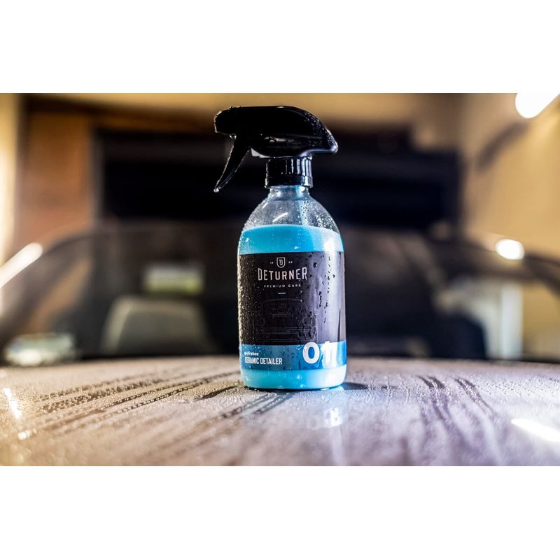 Auto si Moto - Intretinere auto - Produse curatare auto - Deturner Ceramic Detailer – Spray Ceramic cu Luciu Intens si Hidrofobie Puternica 250ml - Infinity.ro