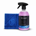 Auto si Moto - Intretinere auto - Produse curatare auto - Deturner Hybrid Spray Wax 500 ml + Microfibra cu doua fete – Set Ceara Spray si Finisare Exterior - Infinity.ro