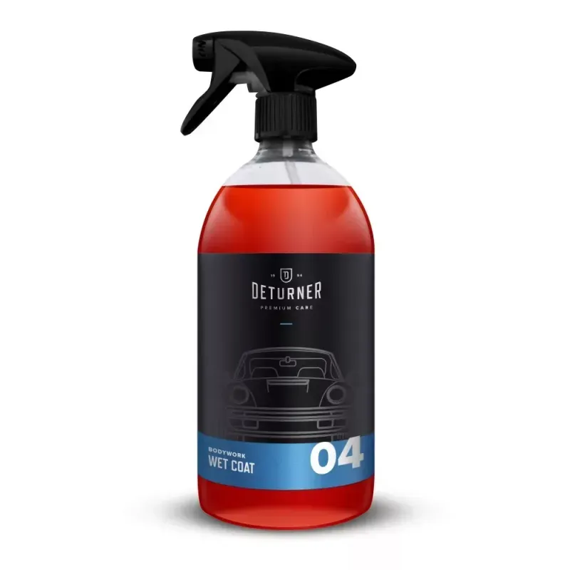 Auto si Moto - Intretinere auto - Produse curatare auto - Deturner Wet Coat – Coating Spray cu Efect Hidrofob Instant pentru Aplicare pe Suprafata Umeda 250ml - Infinity.ro