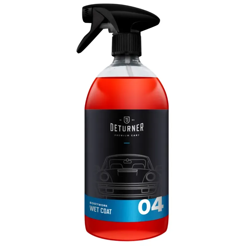 Auto si Moto - Intretinere auto - Produse curatare auto - Deturner Wet Coat 500 ml + Basic Microfiber Towel – Set Protectie Rapida Exterior Auto - Infinity.ro