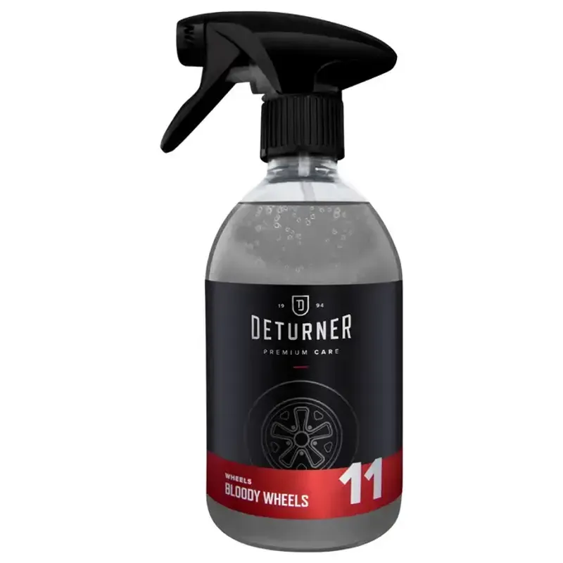 Auto si Moto - Intretinere auto - Produse curatare auto - Deturner Bloody Wheels 500 ml + Brush White 21mm – Set Curatare Jante si Zone Dificile - Infinity.ro