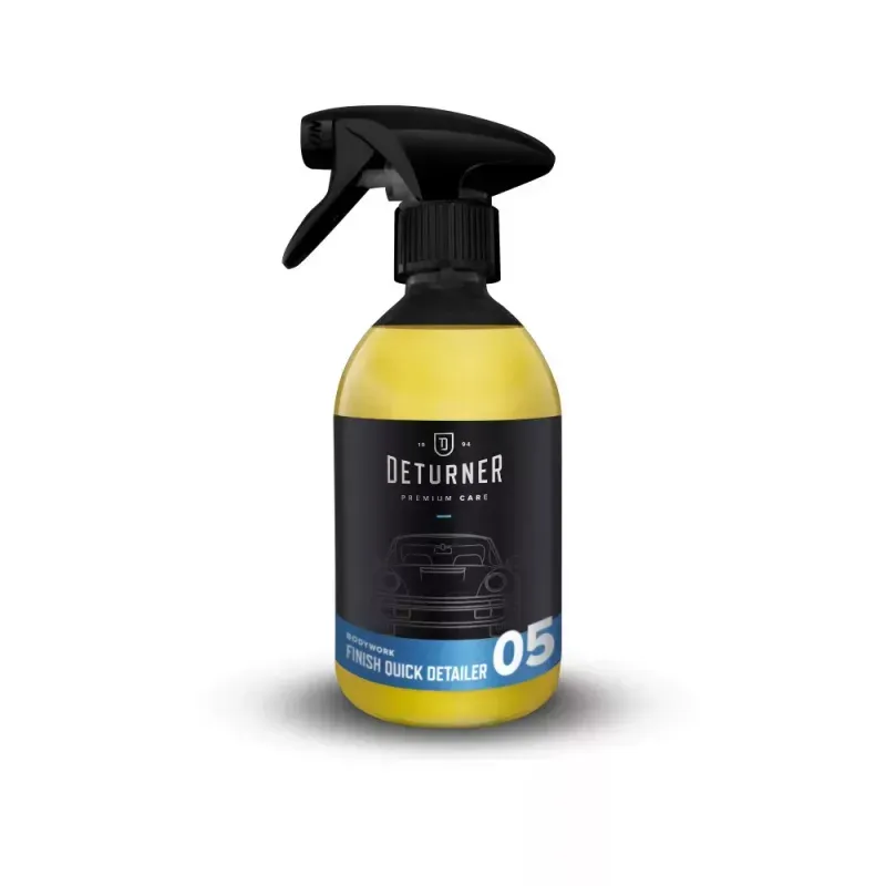 Auto si Moto - Intretinere auto - Produse curatare auto - Deturner Finish Quick Detailer 500 ml + Pearl Microfiber – Set Finisare si Intretinere Rapida Exterior - Infinity.ro