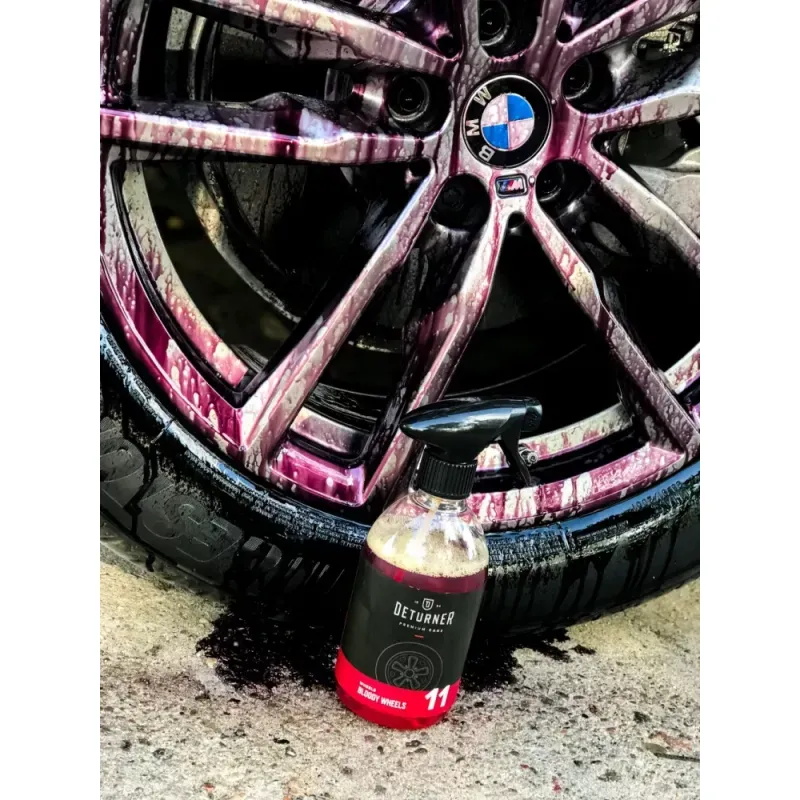 Auto si Moto - Intretinere auto - Produse curatare auto - Deturner Bloody Wheels – Decontaminare si curatare Jante cu Reactie Violeta si pH Neutru – 1L - Infinity.ro