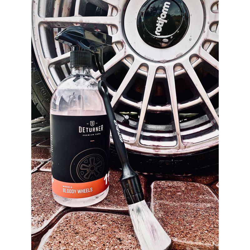 Auto si Moto - Intretinere auto - Produse curatare auto - Deturner Bloody Wheels – Decontaminare si curatare Jante cu Reactie Violeta si pH Neutru – 1L - Infinity.ro