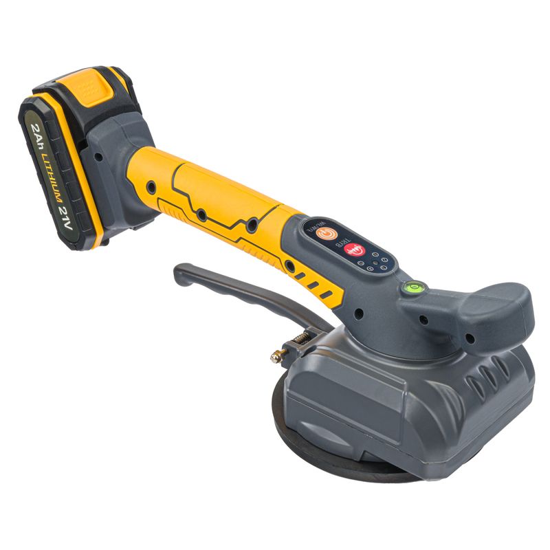 Auto si Moto - Reparatii si depanare - Scule auto - Scule si truse auto - Ventuza vibranta pentru placi, PM-APWDP-80T, 21V, cu acumulatori, PM1272 - Infinity.ro