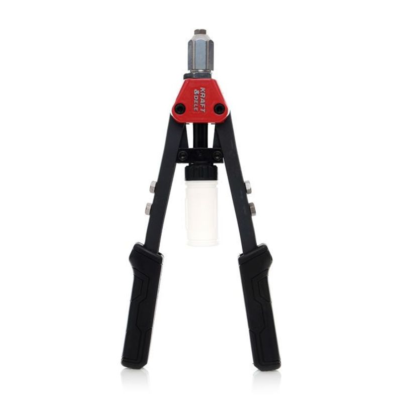 Casa si Gradina - Constructii - Scule de mana si unelte - Clesti si patenti - Nituitor manual, Kraft&Dele, KD10113, 13", cu 4 duze - Infinity.ro