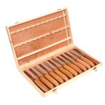 Casa si Gradina - Constructii - Scule de mana si unelte - Ciocane si dalti - Dalti sculptura lemn, Kraft&Dele, set 12 piese diverse forme, KD11775 - Infinity.ro