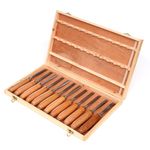 Casa si Gradina - Constructii - Scule de mana si unelte - Ciocane si dalti - Dalti sculptura lemn, Kraft&Dele, set 12 piese diverse forme, KD11775 - Infinity.ro