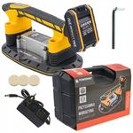 Auto si Moto - Reparatii si depanare - Scule auto - Scule si truse auto - Ventuza vibranta 21V, Powermat, 6 viteze, cu baterii, PM1262 - Infinity.ro