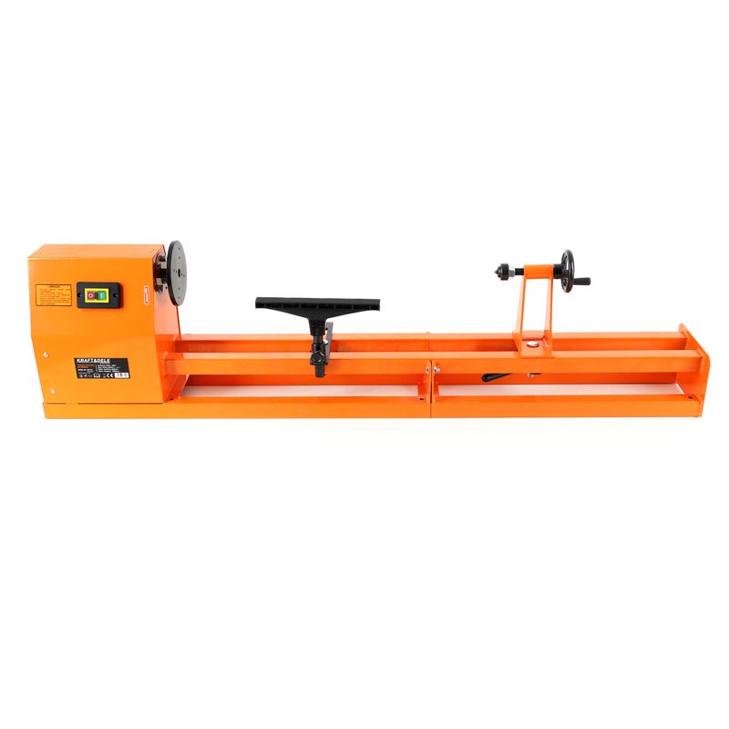 Casa si Gradina - Constructii - Scule electrice si accesorii - Masini de frezat - Strung de banca pentru lemn Kraft&Dele KD1732 650W - Infinity.ro