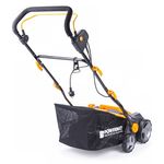 Casa si Gradina - Gradinarit si plante - Utilaje gradina - Masini de tuns iarba - Aerator si scarificator electric 3 in 1 2550W 380mm, Powermat, PM1117 - Infinity.ro