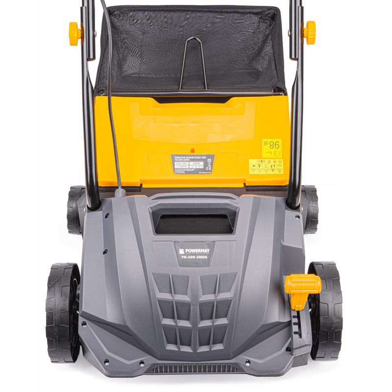 Casa si Gradina - Gradinarit si plante - Utilaje gradina - Masini de tuns iarba - Aerator vertical electric 3 in 1 2400W, Powermat, PM0937 - Infinity.ro