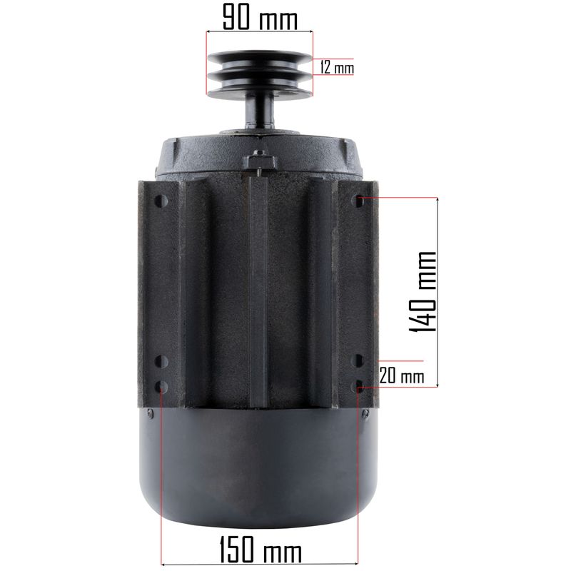 Casa si Gradina - Gradinarit si plante - Utilaje gradina - Motosape si motocultoare - Motor pentru compresor Powermat PM-KO-100T-150T-200T-230V-SI - Infinity.ro