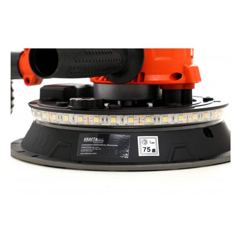 Casa si Gradina - Constructii - Scule electrice si accesorii - Slefuitoare - Slefuitor pereti, Kraft&Dele, 1500W, 225 mm, cu sac colector,KD1741 - Infinity.ro