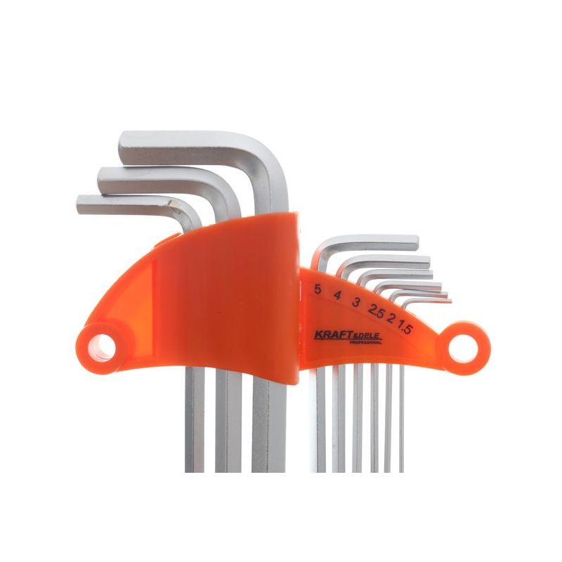 Casa si Gradina - Constructii - Scule de mana si unelte - Chei si truse chei - Set chei imbus torx, 18 elemente, Kd10297, Kraft&Dele - Infinity.ro