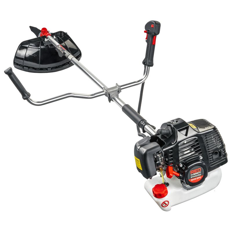 Casa si Gradina - Gradinarit si plante - Utilaje gradina - Masini de tuns iarba - Motocoasa pe benzina Red Technic, 49 cm³, 2,2 C.P., RTKS0150 - Infinity.ro