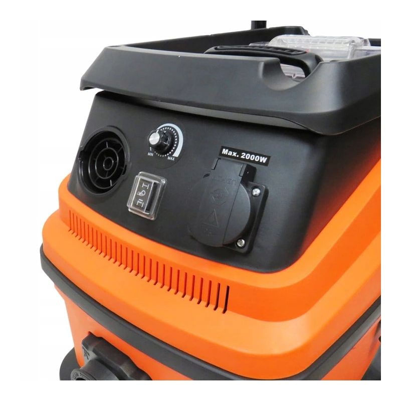 Casa si Gradina - Constructii - Utilaje constructii - Betoniere si roabe - Aspirator industrial pentru constructii, 30L, KD488, Kraft&Dele - Infinity.ro