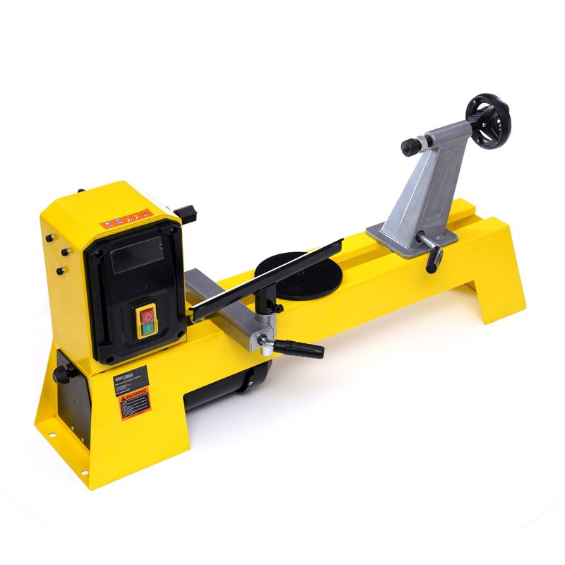 Casa si Gradina - Constructii - Scule electrice si accesorii - Slefuitoare - Strung lemn electric, Kraft&Dele, 650 W, 305 × 500 mm, KD5297 - Infinity.ro