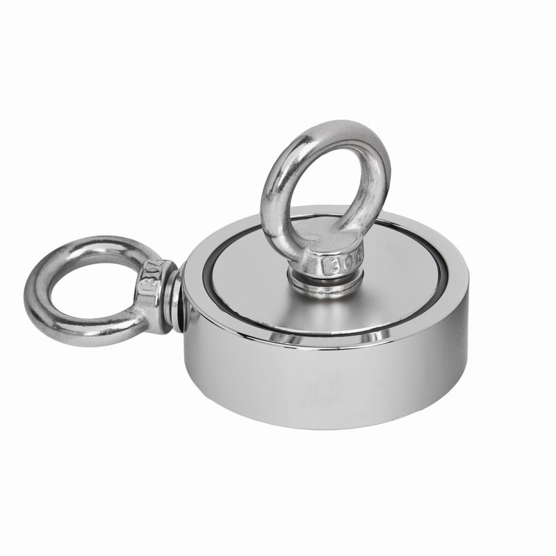 Auto si Moto - Reparatii si depanare - Scule auto - Scule si truse auto - Magnet neodim cu suport lateral si superior, Kraft&Dele, KD10418, 180 kg, diametru 67 mm - Infinity.ro