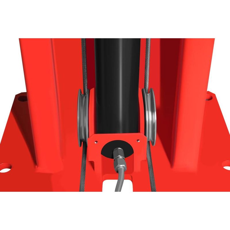 Auto si Moto - Reparatii si depanare - Scule auto - Echipamente de ridicare si sprijin - Elevator coloanat hidraulic semiautomat 400V Kraft&Dele KD5810_2K - Infinity.ro