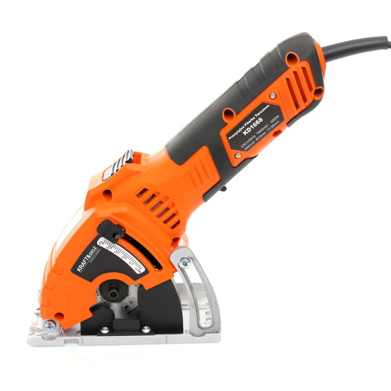 Casa si Gradina - Constructii - Scule electrice si accesorii - Fierastraie electrice - Fierastrau circular de precizie Kraft&Dele, 1200W, 85 mm, KD1668 - Infinity.ro