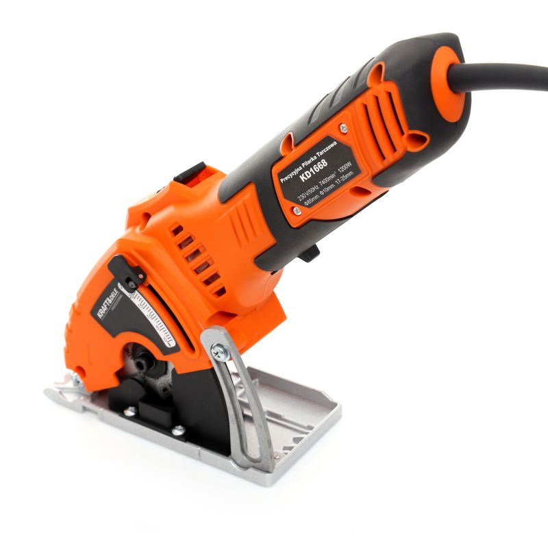 Casa si Gradina - Constructii - Scule electrice si accesorii - Fierastraie electrice - Fierastrau circular de precizie Kraft&Dele, 1200W, 85 mm, KD1668 - Infinity.ro