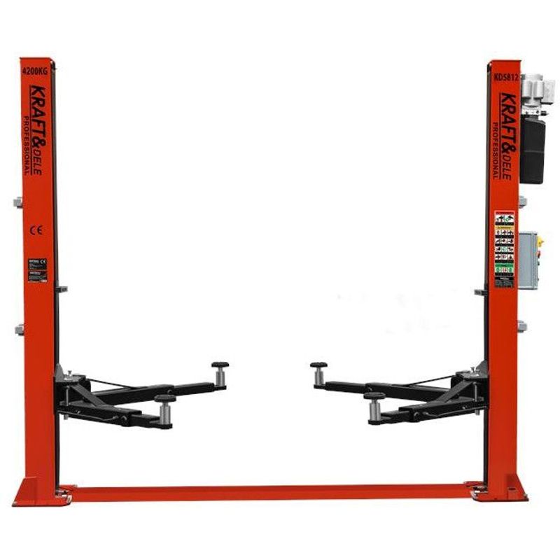 Auto si Moto - Reparatii si depanare - Scule auto - Echipamente de ridicare si sprijin - Elevator auto pe coloana hidraulica automata Kraft&Dele KD5812, 4200 kg, 400V - Infinity.ro