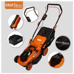 Casa si Gradina - Gradinarit si plante - Utilaje gradina - Masini de tuns iarba - Masina de tuns iarba cu baterie 50L 38CM 40V, Kraft&Dele, KD5411 - Infinity.ro