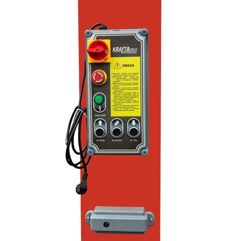 Auto si Moto - Reparatii si depanare - Scule auto - Echipamente de ridicare si sprijin - Elevator auto pe coloana hidraulica automata Kraft&Dele KD5812, 4200 kg, 400V - Infinity.ro