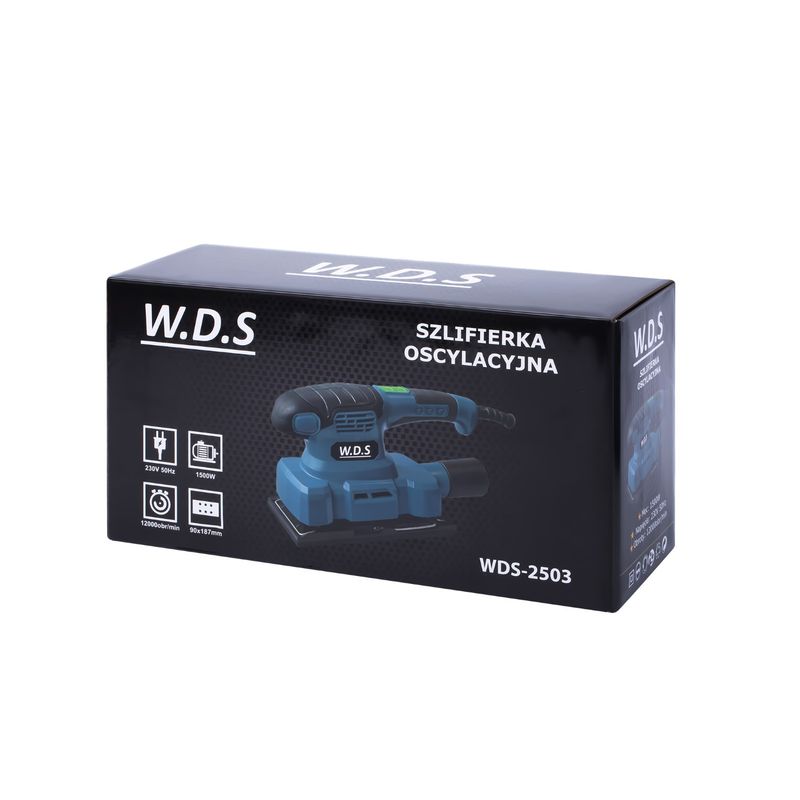 Casa si Gradina - Constructii - Scule electrice si accesorii - Slefuitoare - Aparat de slefuit, KRAFT&DELE, excentric, 1500W, 12000 rpm,WDS2503 - Infinity.ro