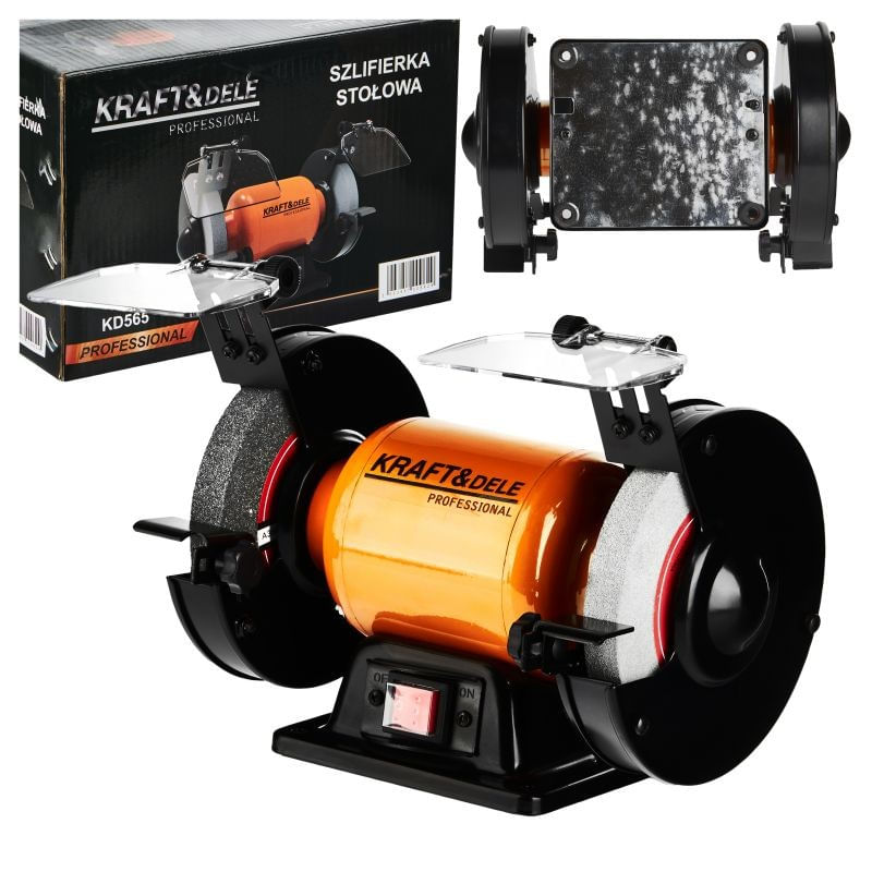 Casa si Gradina - Constructii - Scule electrice si accesorii - Polizoare - Polizor de banc, Kraft&dele, 1700W, KD565 - Infinity.ro