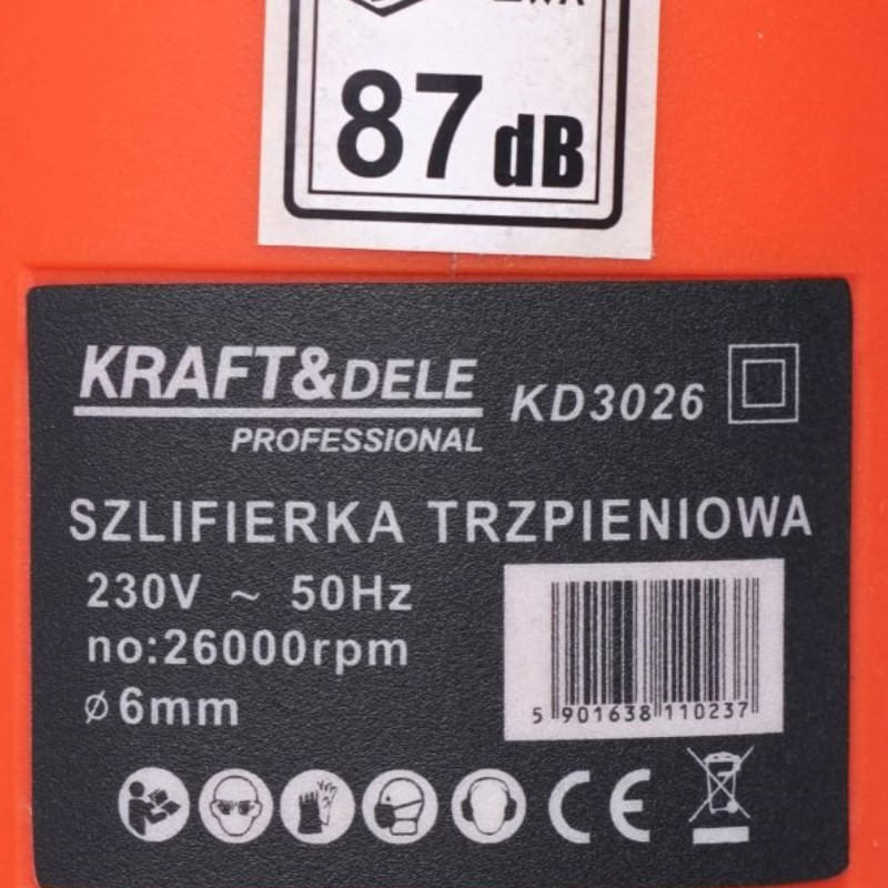 Casa si Gradina - Constructii - Scule electrice si accesorii - Polizoare - Polizor drept, Kraft&Dele KD3026, 1500W, 27000 rpm - Infinity.ro