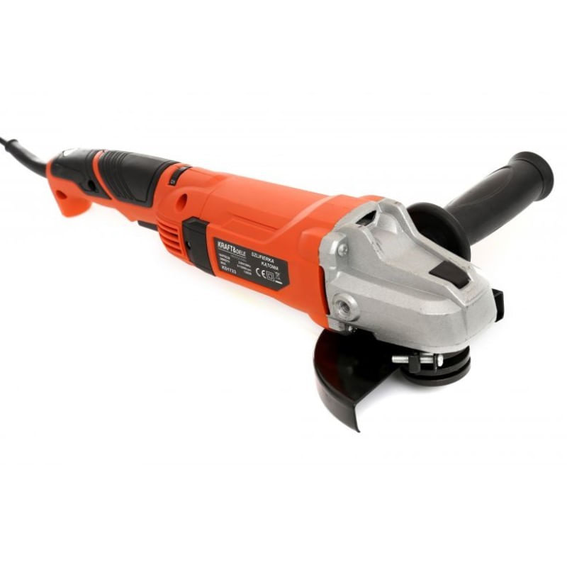 Casa si Gradina - Constructii - Scule electrice si accesorii - Polizoare - Polizor unghiular, Kraft&Dele KD1723, 1300 W, 125 mm, 12000 rpm - Infinity.ro