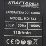 Casa si Gradina - Constructii - Scule electrice si accesorii - Slefuitoare - Slefuitor pereti, Kraft&Dele KD1544, 1050 W, 370 mm, 110 rpm - Infinity.ro