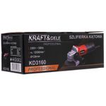Casa si Gradina - Constructii - Scule electrice si accesorii - Polizoare - Polizor unghiular, Kraft&Dele KD3160, 125mm, 1500W, M14 - Infinity.ro