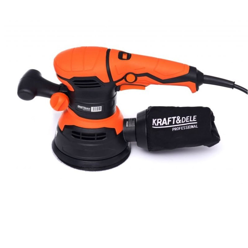 Casa si Gradina - Constructii - Scule electrice si accesorii - Slefuitoare - Slefuitor excentric, Kraft&Dele, 1200 W, 125 mm - Infinity.ro