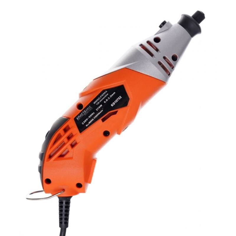 Casa si Gradina - Constructii - Scule electrice si accesorii - Polizoare - Mini polizor portabil, Kraft&Dele KD10752, 270 W, 126 accesorii - Infinity.ro